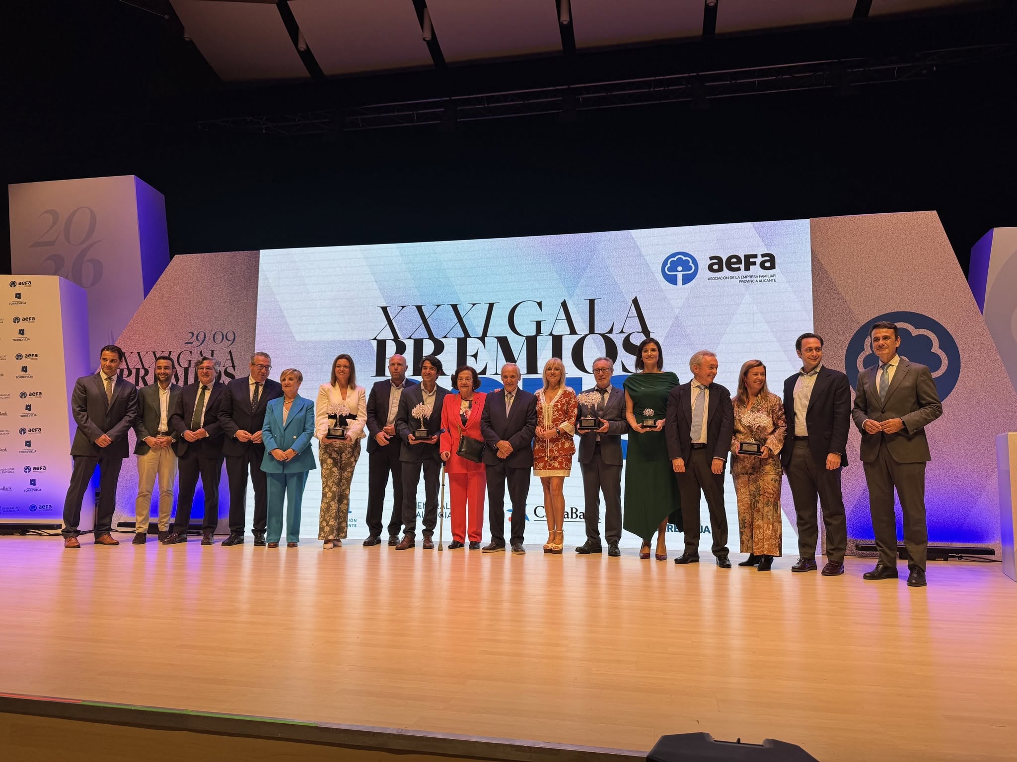 Lee más sobre el artículo Tabisam galardonada con el Premio CaixaBank en la XXXI Gala de los Premios AEFA